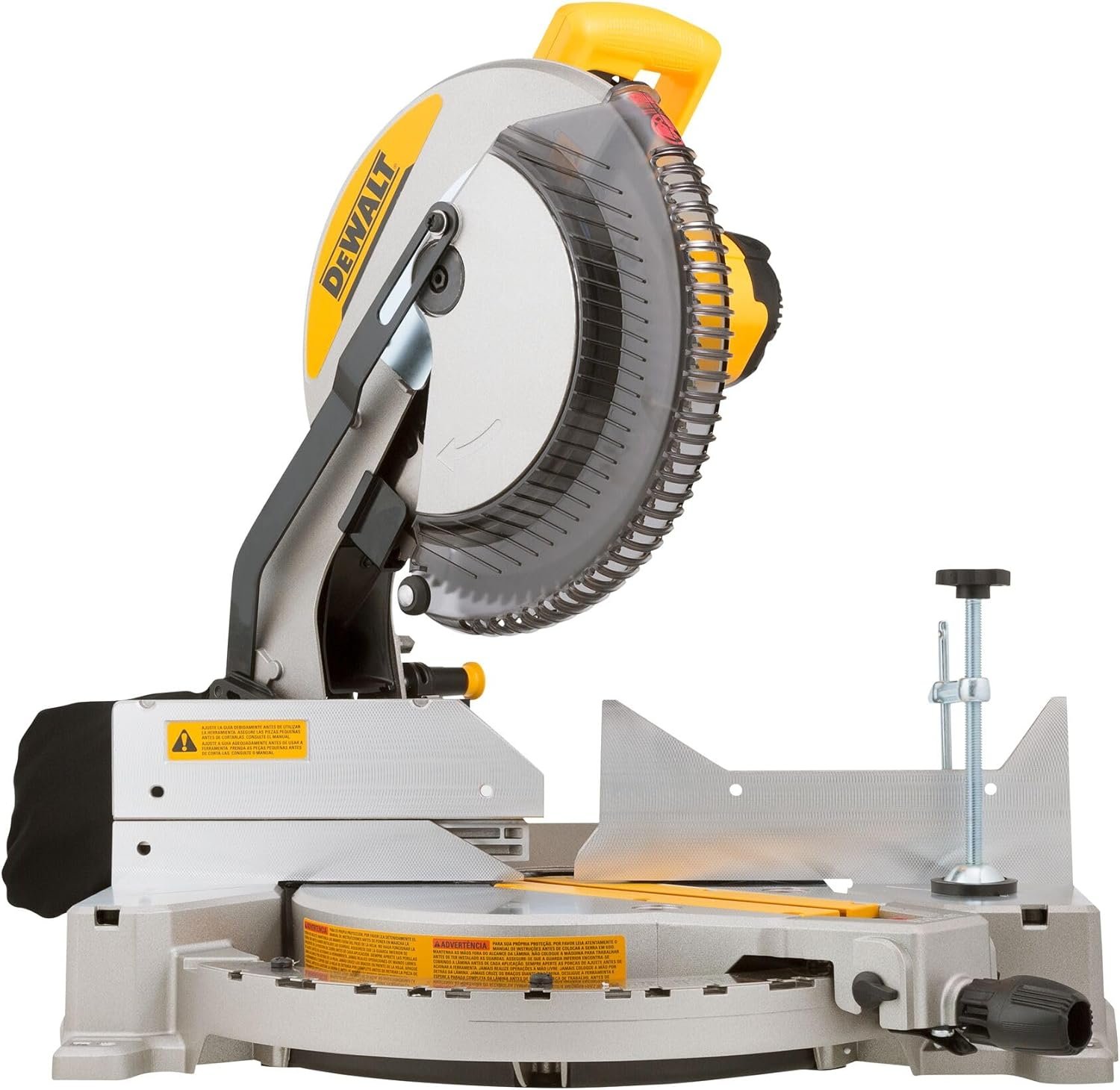 DEWALT 12-Inch Miter Saw DWS715 - Single Bevel Compound Saw for Precision Woodworking