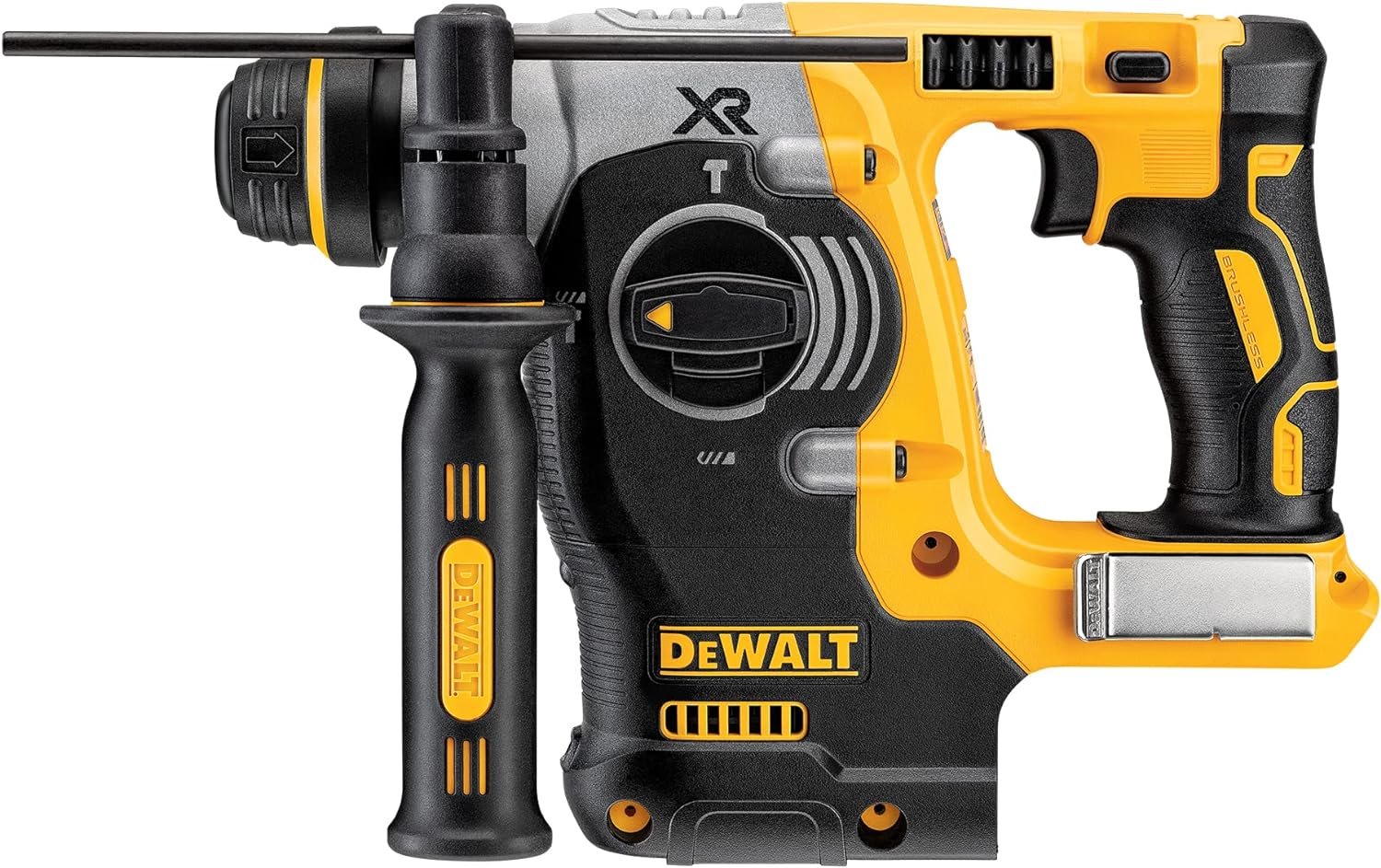 DEWALT 20V MAX SDS Rotary Hammer Drill - Cordless, 3 Modes, Bare Tool (DCH273B) with brushless motor and SHOCKS ACTIVE Vibration Control