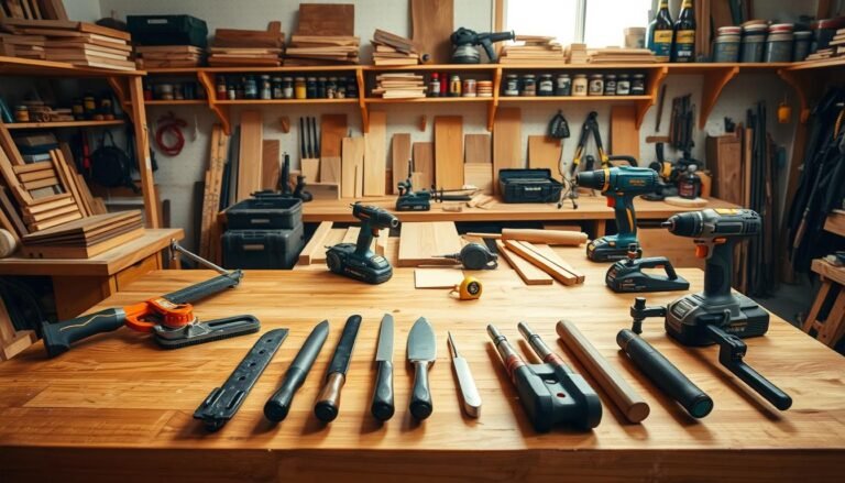 Essential Tools for Woodworking Projects : Must-haves like saws, drills, and sanders