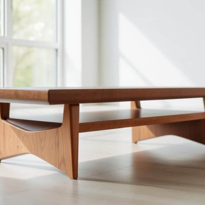 Building a Mid-Century Modern Coffee Table : Combining style and functionality in furniture design