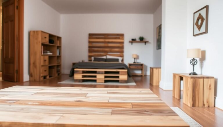 Turning Old Pallets into Furniture : Building coffee tables, beds, or shelves