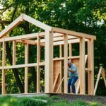 Constructing a Tiny House or Shed : Building a compact living or storage space from scratch
