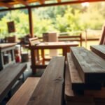 Choosing the Right Wood for Outdoor Projects : Cedar, redwood, and pressure-treated options