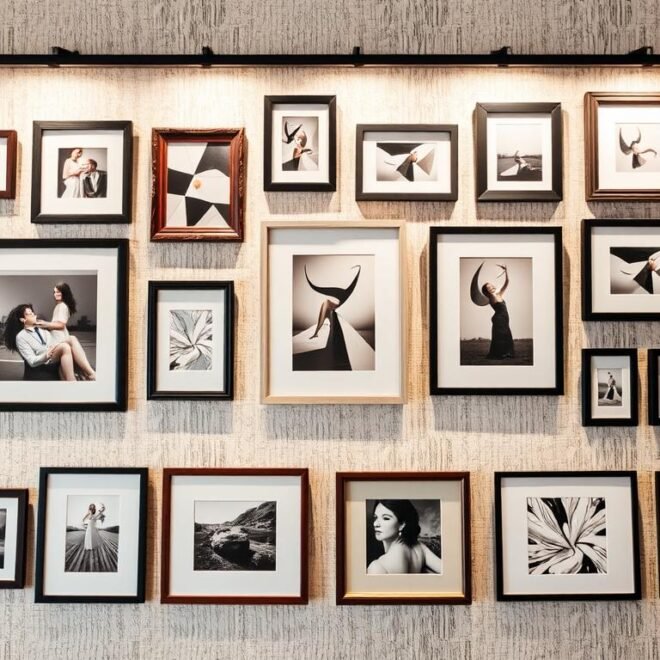 Creating a Hanging Picture Frame Wall : Tips for arranging and hanging frames like a pro