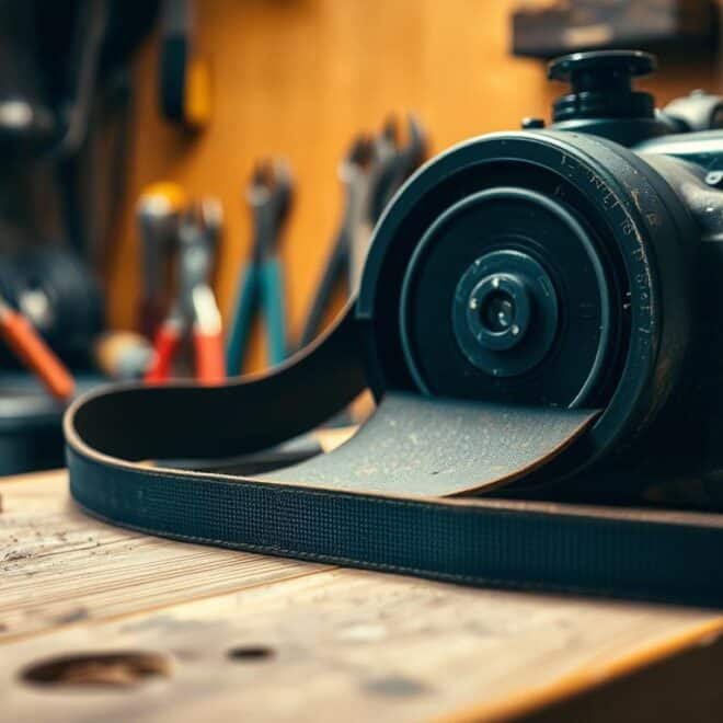 Fixing Loose or Worn Belts : Replacing belts in tools like belt sanders or drills