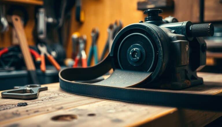 Fixing Loose or Worn Belts : Replacing belts in tools like belt sanders or drills