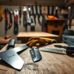 Safe Handling of Sharp Tools : Techniques for using knives, chisels, and saws without injury